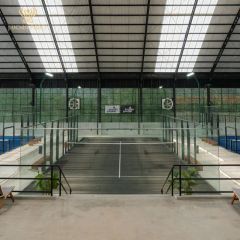 Factory Innovative, Lightweight, and Easy to Install Super Panoramic Padre Court Equipment - Qingdao Luckin Sports Factilities Co., Ltd