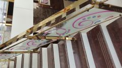 Stainless Steel Glass Staircase Railing Color Silver Rail Height UP TO 6000.MM Design As per your requirements Position As per your - Image 1