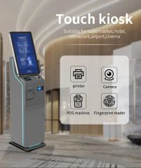 Hotel Self Service Kiosk Cash Payment Machine Self Service Kiosk with Cash Handling - Image 3