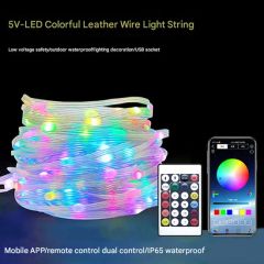Colorful Twinkling Christmas Tree Light String for Home Decor - Image 2