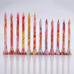 Colorful 70mm Golf Tees Bulk Package People Men Origin China Size 70/83mm Trademark MLG Condition New HS Code 9506390000 - Image 3