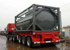 ISO 20FT 40FT Liquid Chemical Tanker Container Corrosive Tanker Storage - Image 2