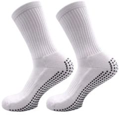 Best-Seller Men Designer Logo Embroidery Anti Slip Custom Soccer Sports Football Grip Socks - Yancheng Yunqian Apparel Co.,Ltd