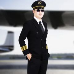 2016 New Style Airlines Uniform for Men UFM130222  - Shanghai Conqueror Enterprise Co., Ltd.