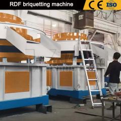 Fabric Stalk Waste Briquettes Press Machine Plastic Srf Pallets Briquettes Making Machine - Image 3