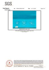 Poly bag food grade certificate from KAIPING FEILIYANG PACKING MATERIALS CO., LTD.