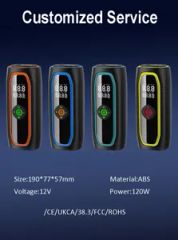 Portable Air Compressor Space Saving Tyre Inflator - Image 5
