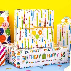 Customized Crepe Paper Tissue Wrapping Paper for Gift Fruit Packaging - Image 1