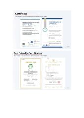 certificate -1 certificate from Guangdong Haosaisi New Material Technology Co., Ltd