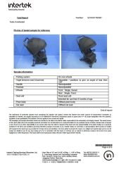 TLT-300 EN Test Report certificate from Anhui Talent Baby Products Co., Ltd.