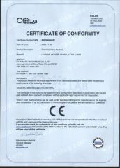 CE CERTIFICATE certificate from LX Plastic Machinery Co., Ltd.