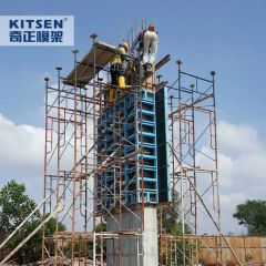 High-Strength Aluminum Frame Formwork with Concrete Wall&Column - Image 5