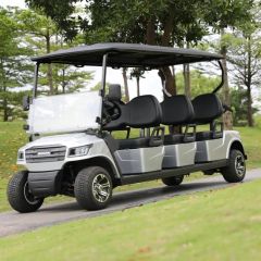 6 Seater Cheap Price Electric Hunting off Road Golf Cart Shuttle Sightseeing Bus for Hotel Reception Use - Sichuan Weilang New Energy Electric Vehicle Co., Ltd.