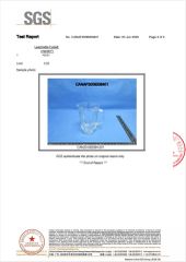 SGS LFGB Test Report (Page 3) for Blender Glass Jar certificate from Foshan Greafor Import and Export Co., Ltd.