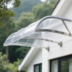 UV-Resisted Polycarbonate Plastic Canopies PC Awning for Sale - Song New Material Technology Co., Ltd