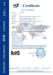 ROSH certificate from Ningbo Santwell Sensor Technology Co., Ltd.