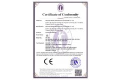 CE Certificate for Y certificate from Shenzhen Vsndt Co., Ltd.
