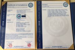 CE Certificate certificate from Linyi Chaoda International CNC Technology Co., Ltd.