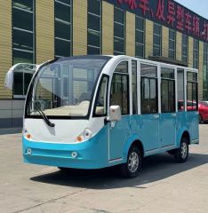 Factory Price 14 Seater Shuttle City Electric Sightseeing Bus for Tourists - Dezhou Fuda Metal Products Co., Ltd.
