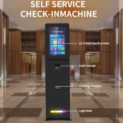 21.5 Inch Smart Multifunctional Hotel Self-Service Checkin Payment Kiosk - Image 3