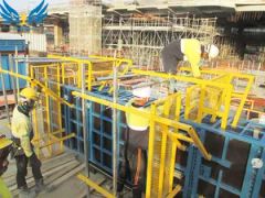Lightweight Steel Frame Shutteringfor Column Construction in Bali Indonesia - Image 3