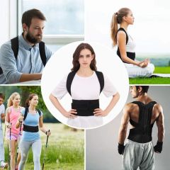 Private Label Logo Nylon Adjustable Back Support Posture Corrector for Ojeras Juanetes Clavicle Shoulder Protection Correction - Image 4