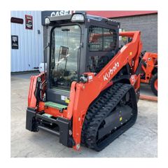 Kubota SVL95-2 skid steer loader for professional construction use powerful machine with advanced hydraulics high efficiency and strong performance on rough terrain - Image 1