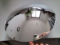 Deep Curved R220 R320 Aluminum Convex Mirror Glass for Truck Mirror Glass - Image 3