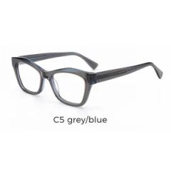 Trendy Cat-Eye Eyeglass Frames, Fashionable Face-Slimming Acetate Optical Frames - Image 5