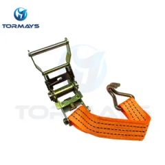 Versatile Reliable Transport Accessory Zinc Plated Steel Ratchet Strap Cargo Strap - Tormays Technology (Hebei) Co., Ltd.