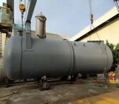 Carbon Steel Feed Surge Drum Buffer Tank Customizable Pressure Vessel ASME PED - Image 2