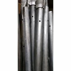 Galvanized Iron Earthing Pipe Length 6 Feet Thickness 3-8 mm Shape Cylindrical Diameter 2-10 Inches Material Galvanized - Image 1