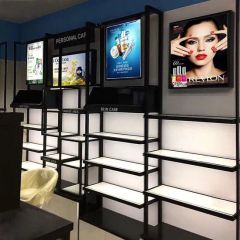 Supermarket Cosmetic Display Racks Beauty Supply Store Shelf Origin China Model NO. 022 Condition New Trademark GZowin Usage Cosmetic - Image 5