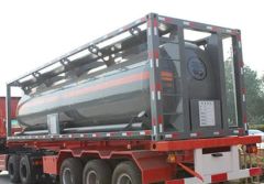ISO 20FT 40FT Liquid Chemical Tanker Container Corrosive Tanker Storage - Image 6