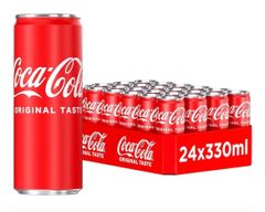 Lowest Price Premium Coca Cola 330ml Can Smooth Original Soft Drink Carbonated Beverage Ideal For Party Celebration Restaurant And Retail Use Bottle Pack - Image 2