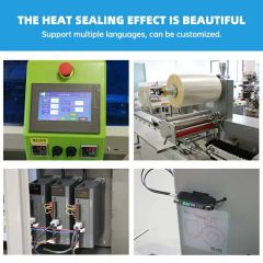 Multi-Function Horizontal Pillow Flow Packing Protein Energy Bars Chocolate Bar Packaging Machine - Image 6