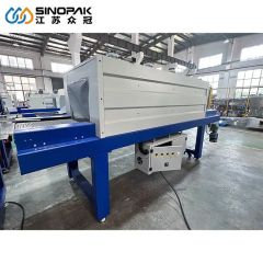 High Speed Linear Type Fully Automatic PE Film Shrink Wrap Packaging Machine Pet Water Bottles Cans Packaging Heat Shrink Wrapping Packaging - Image 2
