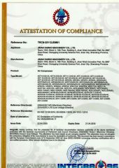 CE CERTIFICATE certificate from Jinan Darko Machinery Co., Ltd