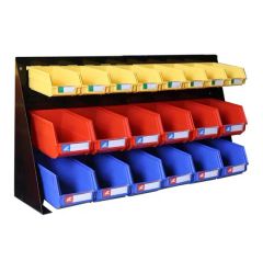 Plastic Parts Bin Louvre Panels for Tool Parts Management - Qingdao Guanyu Plastic Co., Ltd.