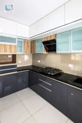 Modern Kitchen Interior Design Material HDHMR Appearance Modern Mount Type Wall Mount Product Type Standard Kitchen Design L - - Image 4