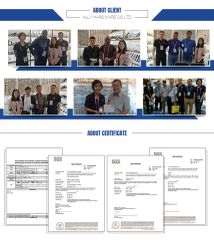 Certificates certificate from ZHAO QING ALLY HARDWARE CO., LIMITED