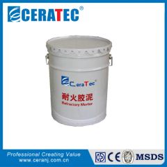 High Temperature Fireproof Refractory Mortar Color Black Origin Jiangsu Material Mullite Density 2000kg/M3 Trademark Cera - Image 1