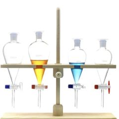 Customized Logo Borosilicate Glass Pear Shape Lab Separatory Funnel - Image 4