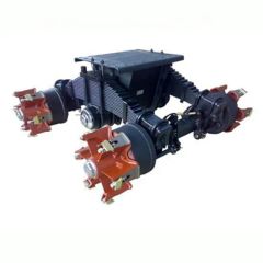 Semi Trailer Rear Axle High Mounting Spoke Wheel Bogie Suspension - Image 2