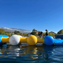 Floating Balance Water Park Play Equipment Tubes Commercial Use - GUANGZHOU BOUNCIA INFLATABLES LIMITED