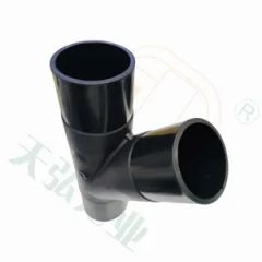 High-Quality Butt Fusion Plastic Tee for HDPE Water Systems Pressure Pn16 Model NO. LY1502 Raw Material PE100 HS Code 3917400000 - Image 6