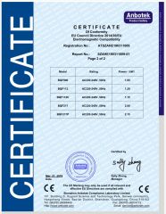 CE certificate from JIANG MEN CITY BEIQI MACHINERY LTD.
