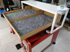 Automatic Crystal Stone Modify Rhinestone Transfer Paper Brushing Shaking Machine Brush Hot Fix Rhinestone Motif Making Machine - Image 3