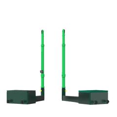 Portable Adjustable Height Movable Volleyball Posts Feature Na Color Mixed Material PU Foldable Yes Origin China Portable - Image 3