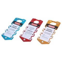 Heavy-Duty Aluminum Lockout Hasp with Custom Padlock Options Model NO. M-D24 Trademark QVAND Lock Hole Size 8mm Color - Image 5